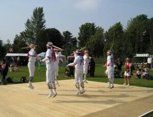 ..... at the Kinecroft South Stage at 10.30am - not a huge audience