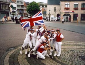 ..... before claiming this corner of Belgium for Great Britain