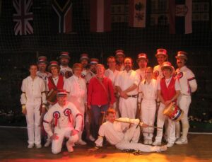 The full ensemble, with interpreter Zhirley