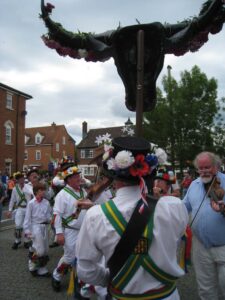 13 June - Abingdon Morris's 'Mayor's Day' - follow the horns around the town ....