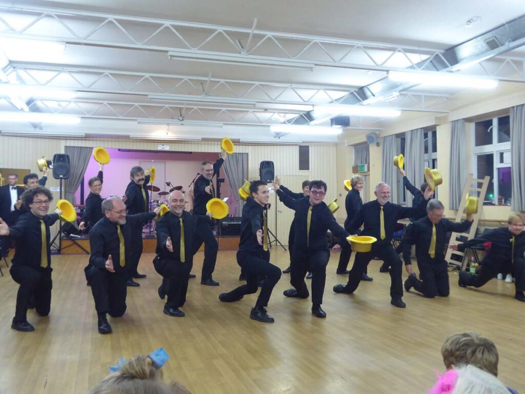 2019 Bunfight. Band - Diatonics. Theme - Bunfight on Broadway!   Main spot - A Chorus Line.