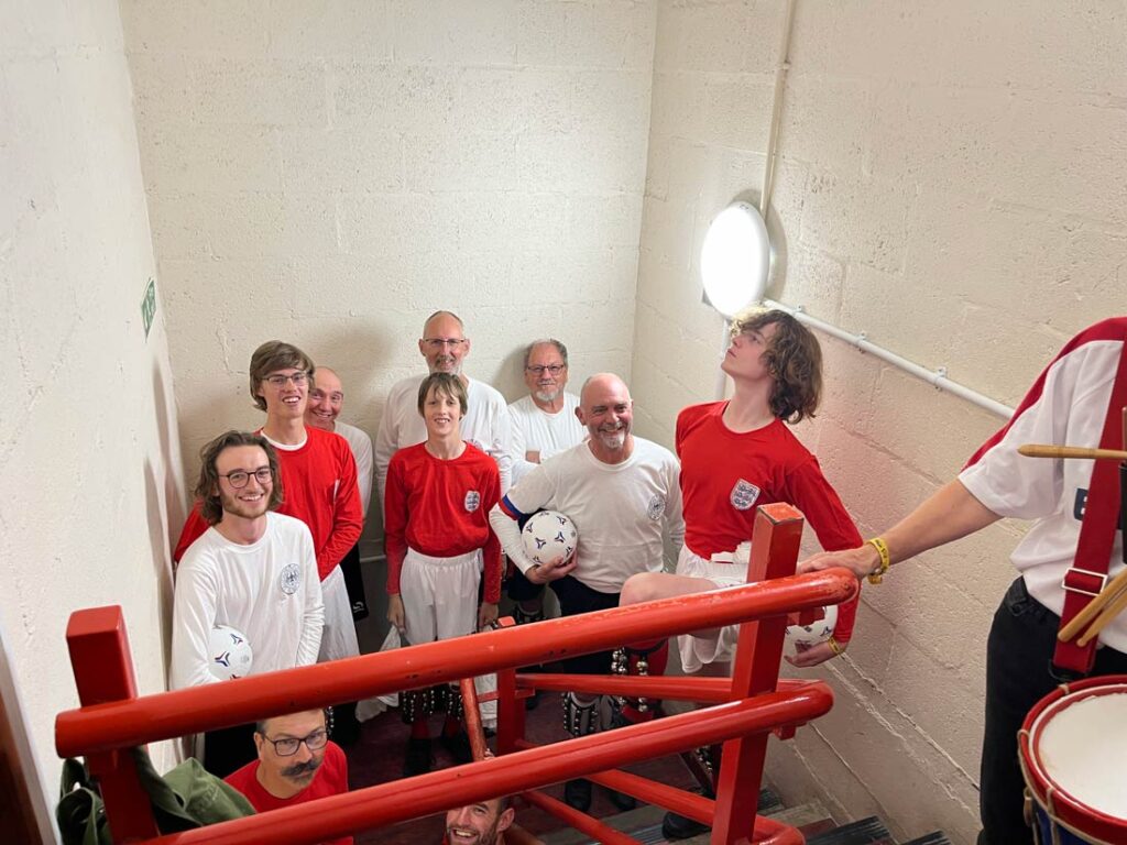 ... where we recreated the story of the 1966 World Cup final through the medium of interpretative dance