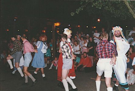 Schwarzkopf at the Morris Party