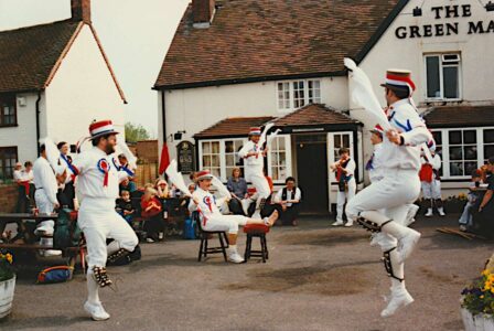 Long Itchington Day of Dance, May - an injured Paul...