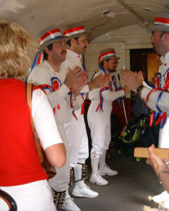 We made ourselves some room for a Mazurka on the steam train from Swanage .... We made ourselves some room for a Mazurka on the steam train from Swanage ....