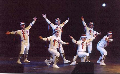 Tues evening Arena show - finish of Mazurka ....
