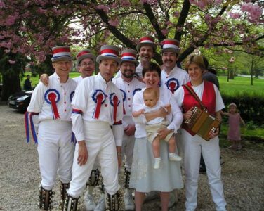 Sun 25 Apr - Robert's christening - Rob, where's your socks ??