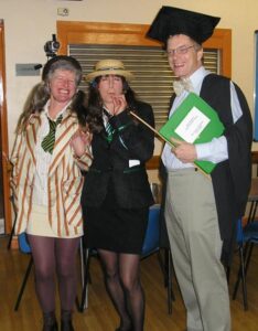 Sat Nov 27 - Bunfight, theme 'Schooldays' - some of our pupils and teachers