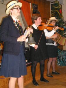 Musicians playing for ......