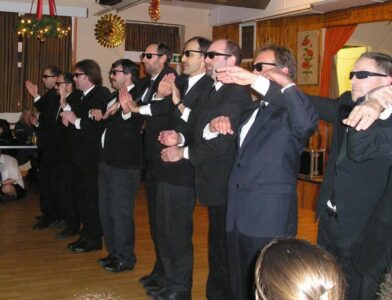 Men in Black - menacing or what?