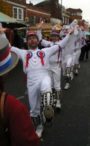 Simon leads the finish in Dance of Chance