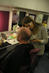 Jameson get a little pampered, darling