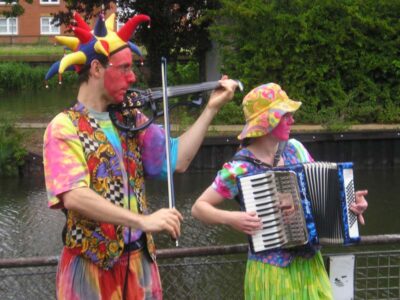 .... with their soberly dressed musicians .... with their soberly dressed musicians