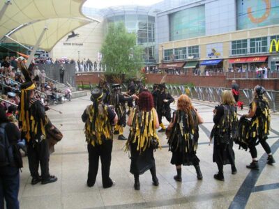 The Witchmen at The Oracle centre display area, Reading The Witchmen at The Oracle centre display area, Reading