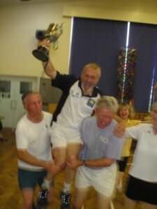 After a hard afternoon's sports, Yorkshire win the (nicked) trophy, and aren't those young chaps (over) excited? After a hard afternoon's sports, Yorkshire win the (nicked) trophy, and aren't those young chaps (over) excited?
