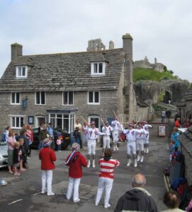 .... and a dance outside its ruins ....