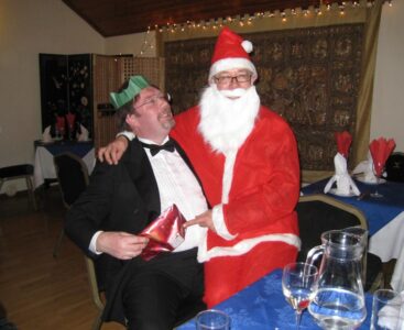 Andy and Santa get their roles confused