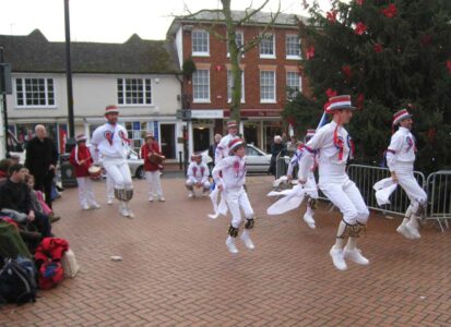 ... and they are off with an Old Woman