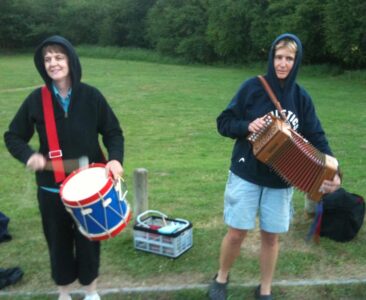 Outdoor practice - who didn't pay the rent for the scout hut?