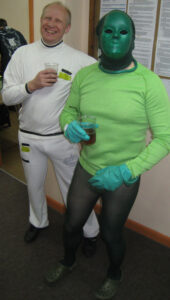 2010 Bunfight. Band - Committee Band. Theme - Space. Main spot - Belgian Blue Boys a.k.a. The Smurfs.