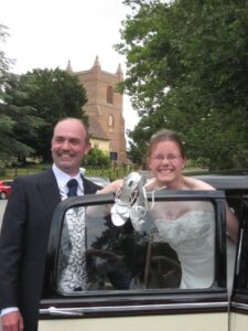 "Taxi's here now, see you later, thanks for coming...." "Taxi's here now, see you later, thanks for coming...."