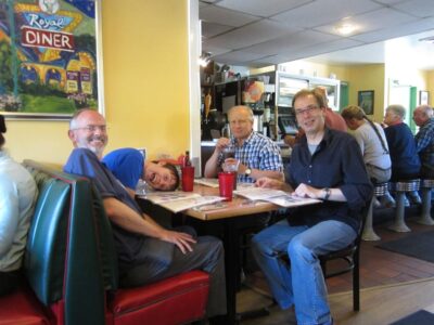 Next day, at the Royal Diner, Brattleboro Next day, at the Royal Diner, Brattleboro