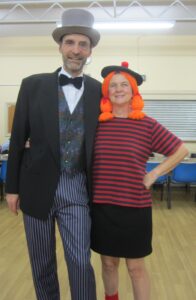 2014 Bunfight. Band - Steamchicken. Theme - Comics. Main spot - Men in Coloured Ties.