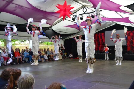 First performance in Blackmore Marquee, 3 by 3 First performance in Blackmore Marquee, 3 by 3