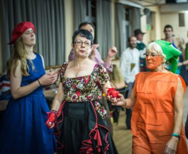 2016 Bunfight. Band - Panjandrum. Theme - Living La Vida Bunfight. Main spot - Men in Bags.