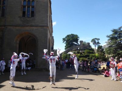 Sat 20 Jul, Warwick Folk Festival, dance spot in the grounds of Warwick Castle Sat 20 Jul, Warwick Folk Festival, dance spot in the grounds of Warwick Castle