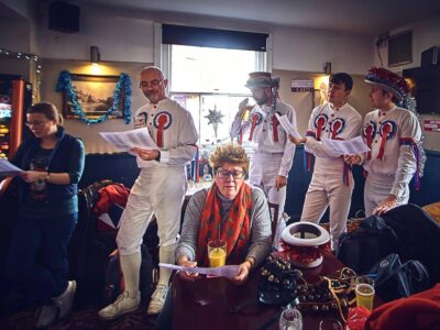 'Can you sing 'Over the Hills and Far Away'?' enquired one of the lunchtime regulars 'Can you sing 'Over the Hills and Far Away'?' enquired one of the lunchtime regulars