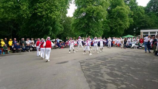 Final show dance (Cavalier) in the playground Final show dance (Cavalier) in the playground
