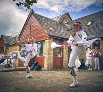 At the Village Hall, it's time for a leg up... At the Village Hall, it's time for a leg up...