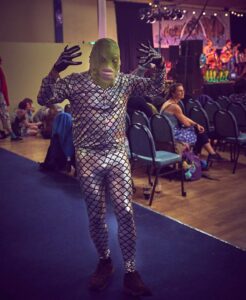 Evening ceilidh, theme 'Under the Sea', our very own sea monster Evening ceilidh, theme 'Under the Sea', our very own sea monster