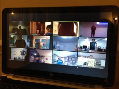 ... apart from practices via Zoom!