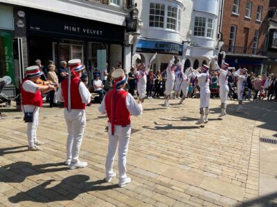 ...at the Buttercross ...at the Buttercross