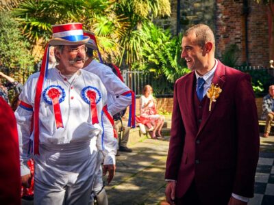 Sat 23rd Sept, Rhys and Rhiannon's wedding in Hastings