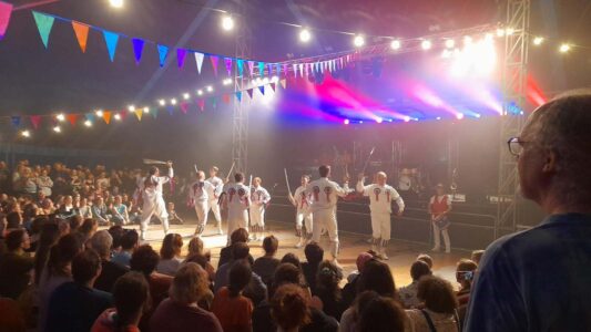 The Sword Dance...