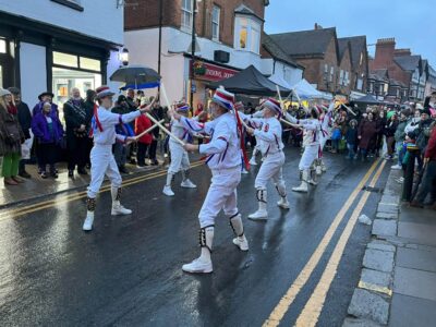 Later in in Denmark Street, light (and energy) fading Later in in Denmark Street, light (and energy) fading