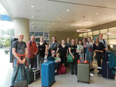 ...some of the select team of BBs and Windsors assemble at Boston airport... ...some of the select team of BBs and Windsors assemble at Boston airport...