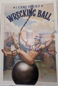 ... to be greeted by our advance publicity ... to be greeted by our advance publicity