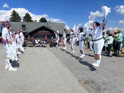 One of the joint dances - Windsor showing BB how to do Highland Mary One of the joint dances - Windsor showing BB how to do Highland Mary
