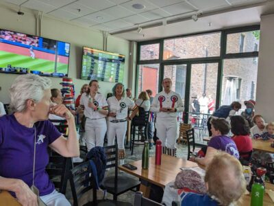 A hat pile and a song A hat pile and a song