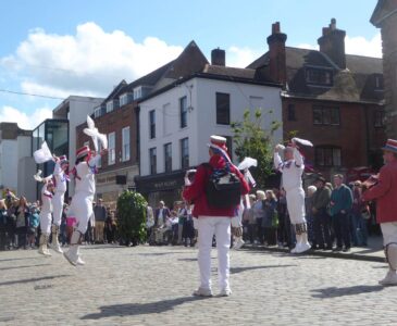 ... with dancing outside the Holy Trinity Church ... ... with dancing outside the Holy Trinity Church ...