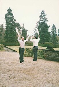 Those invisible boxes came in handy for standing on Those invisible boxes came in handy for standing on