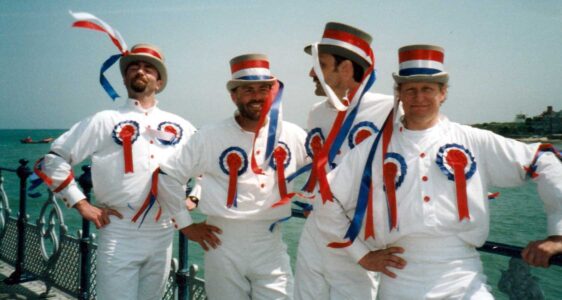 On Swanage pier - posers or what ? On Swanage pier - posers or what ?