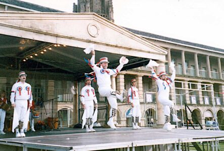 Performing in the Showcase on stage at the Piece Hall Performing in the Showcase on stage at the Piece Hall