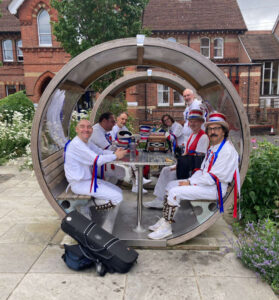 Like a circle going round, like a wheel within a wheel....