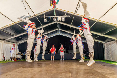 A show at the Eastwater Marquee...